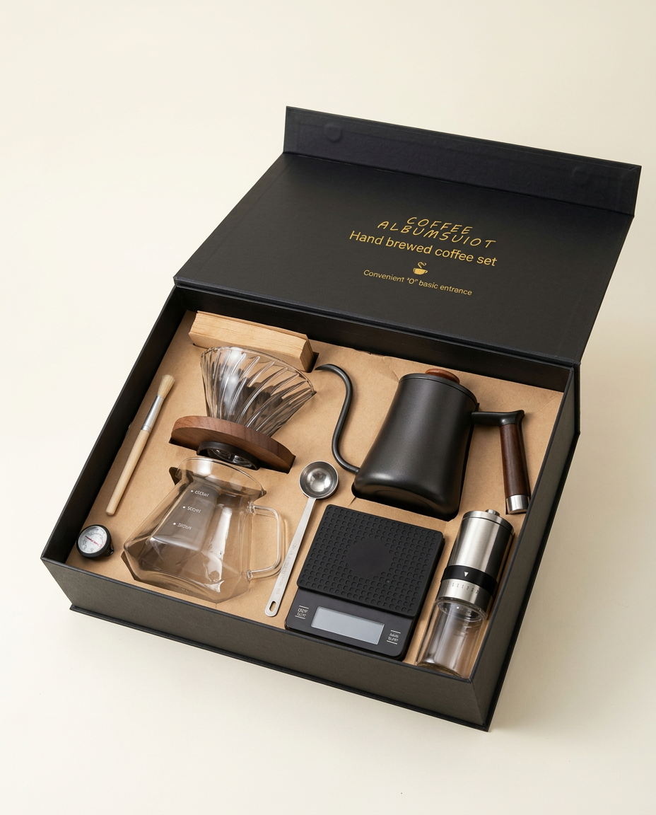 8-Piece Pour Over Coffee Gift Set