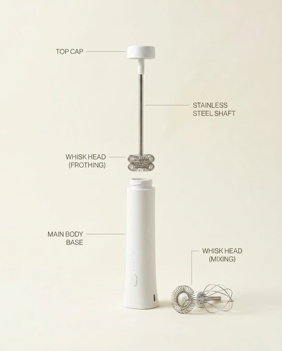 Editor's Wireless Frother - anatomy_schema