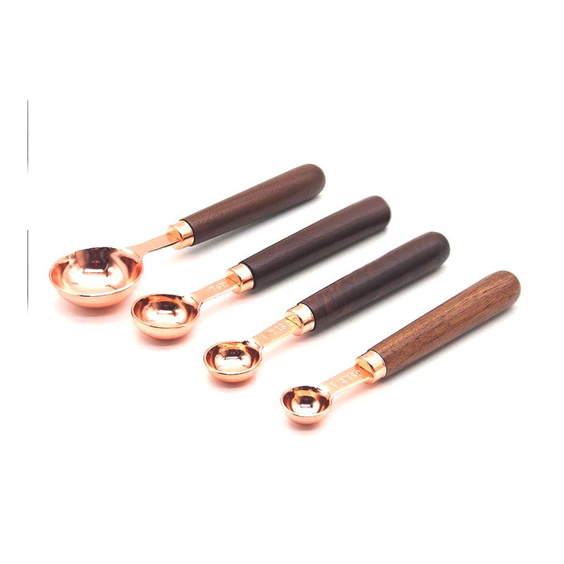 Pro Rose Gold Spoons — anatomy detail