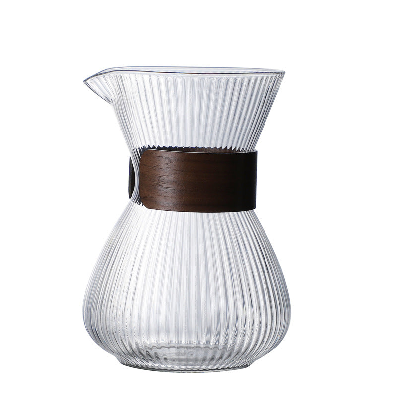 Workshop Pour-Over Set — in use