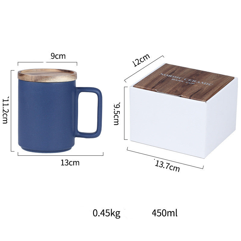 Wabi Marble Mug — scale reference