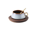 Toscana Ceramic Cup & Saucer — lifestyle scene