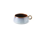 Toscana Ceramic Cup & Saucer — macro texture