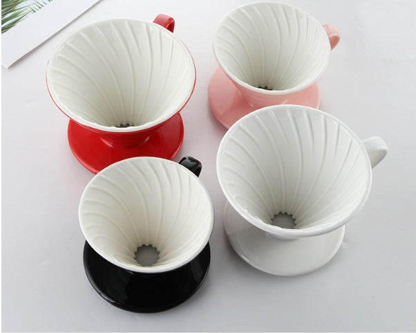 Pastorale Pour-Over Set — macro texture