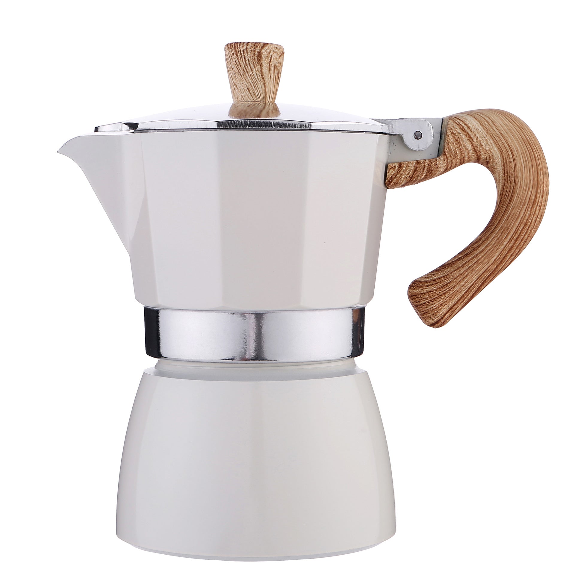 Bottega Wood-Handle Moka — view 8