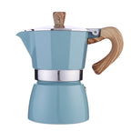 Bottega Wood-Handle Moka — Moka Pot
