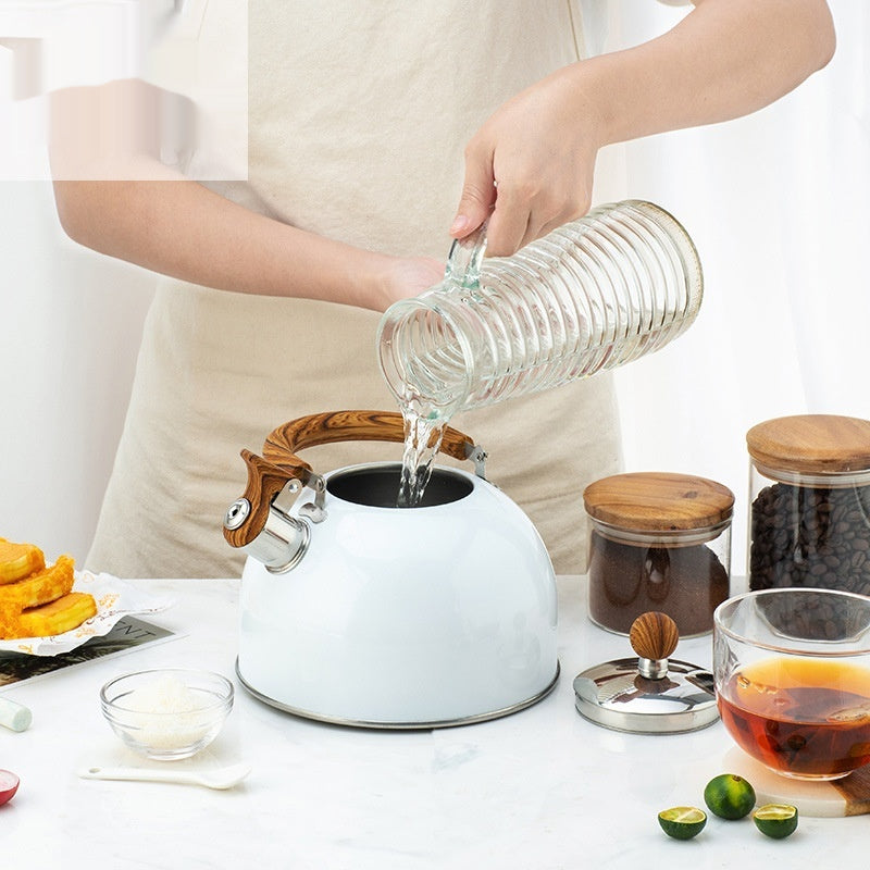 Sentinel Whistle Kettle — in use