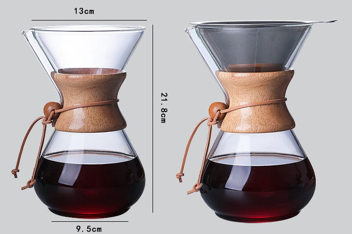 Slow Glass Carafe — macro texture