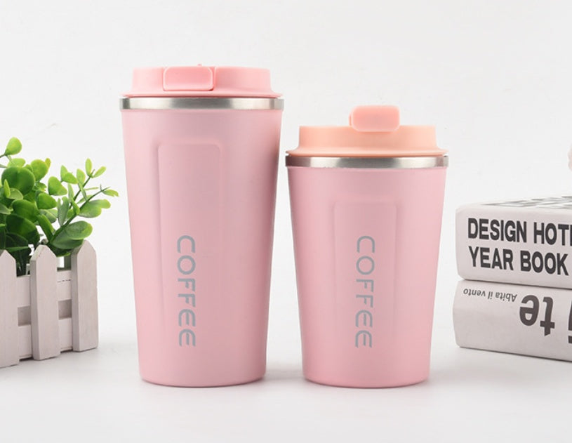 Nomad Thermal Mug — in use