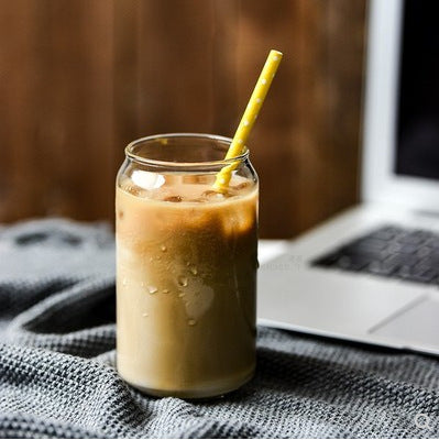 Canister Glass Cup — coffee glasses