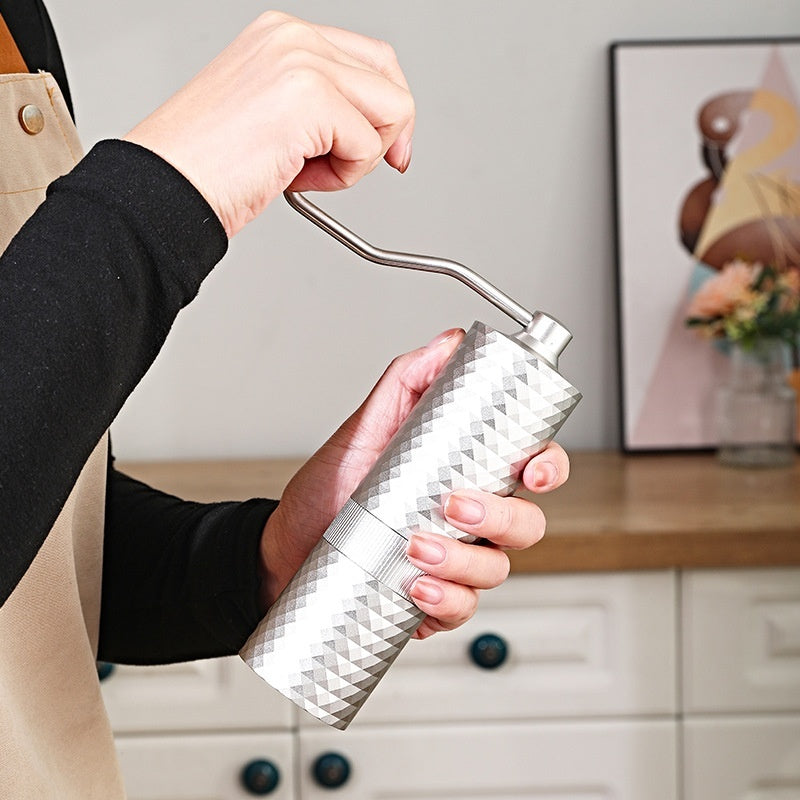 Diamond Manual Grinder — in use