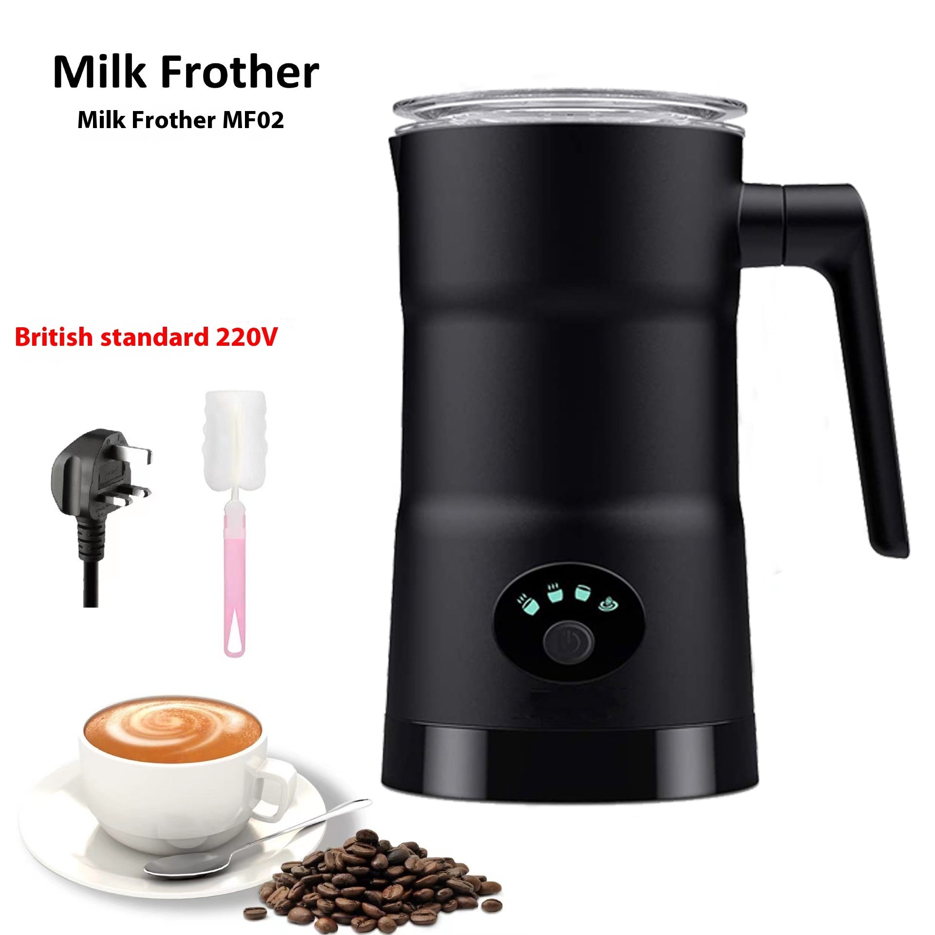 Le Maestro Milk Frother — color comparison