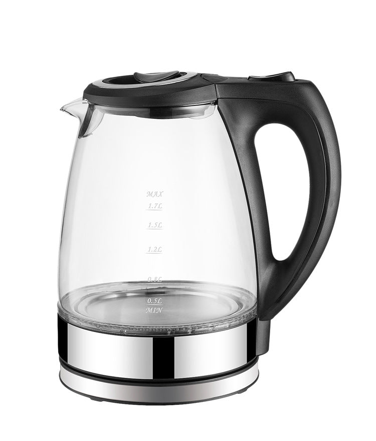 Sentinel Glass Kettle — scale reference