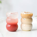 Cascade Clear Tumbler — macro texture