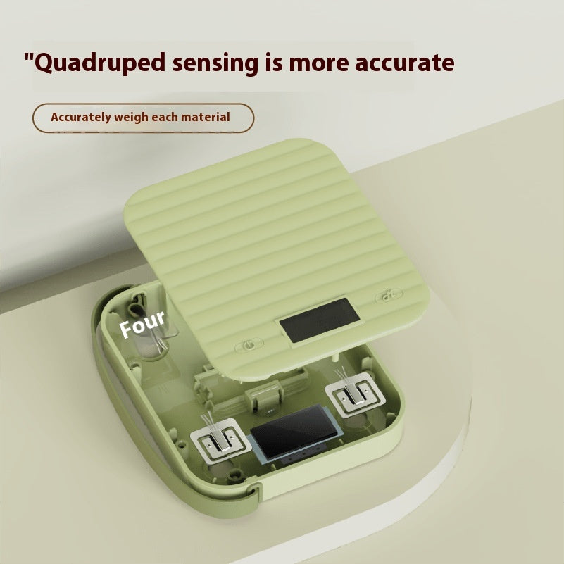 Travel Pocket Scale — in use