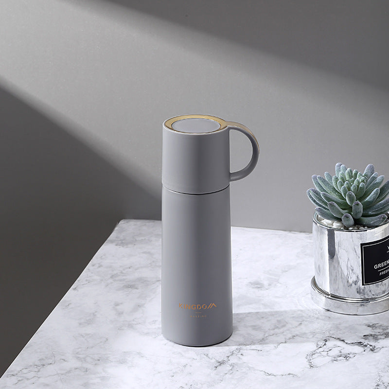 Editor's Insulated Flask — macro texture