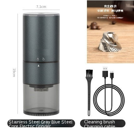 Le Modèle Burr Grinder — macro texture
