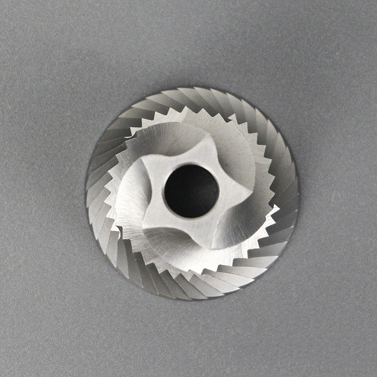 Voyager Hand Grinder — macro texture
