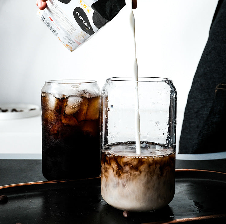 Canister Glass Cup — scale reference