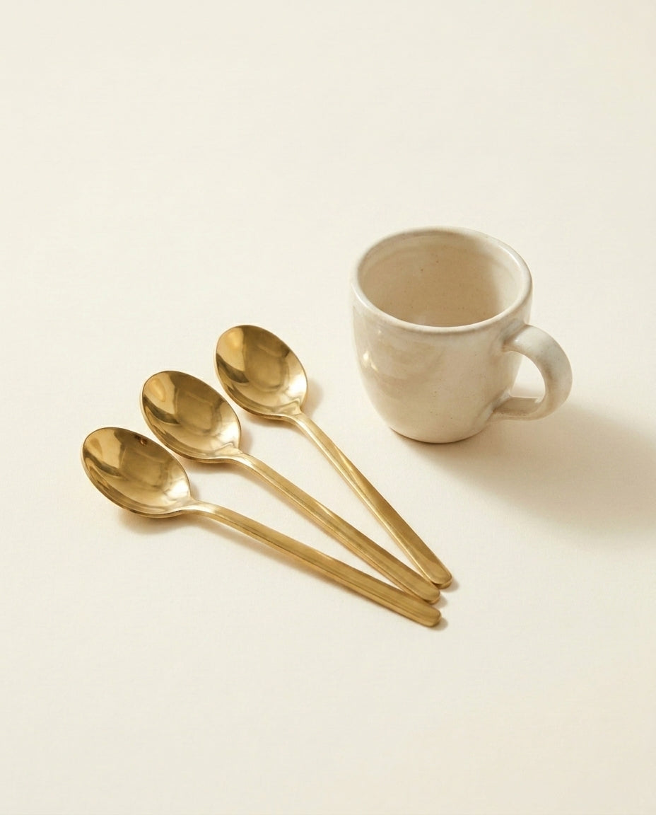 The Signature Coffee Spoons - scale