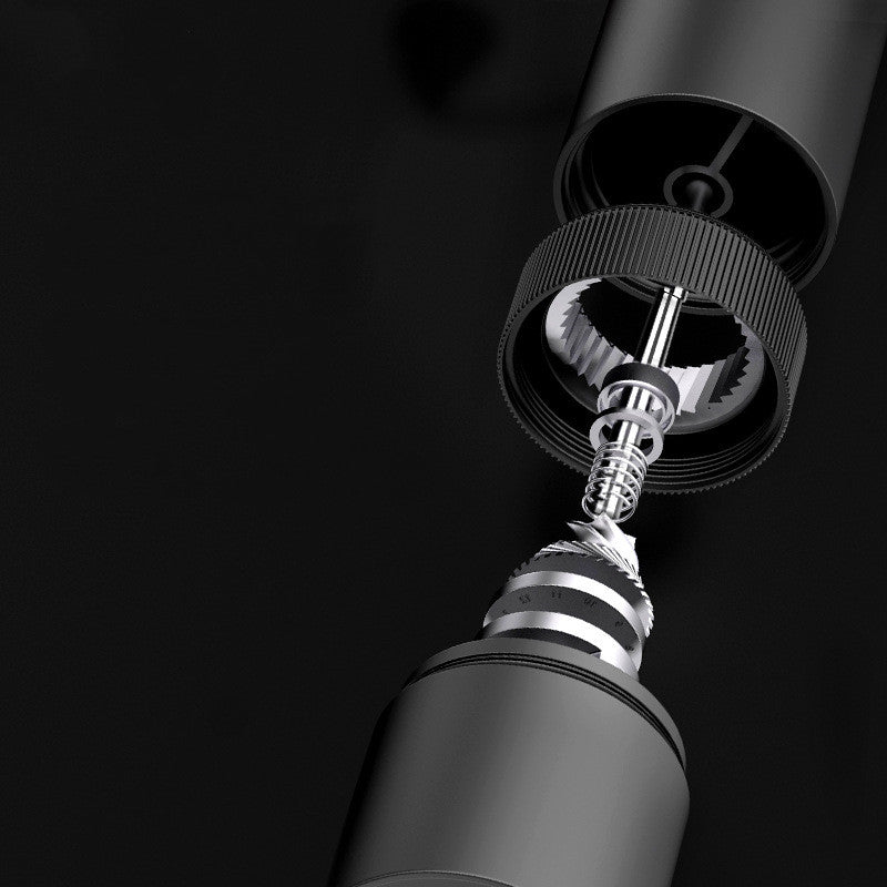 Voyager Hand Grinder — in use