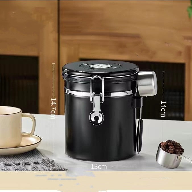 Pro Coffee Vault — in use