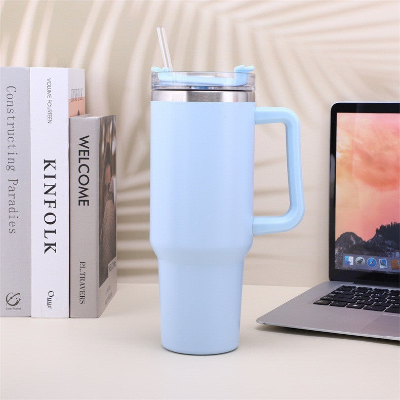 Atelier Steel Tumbler — scale reference