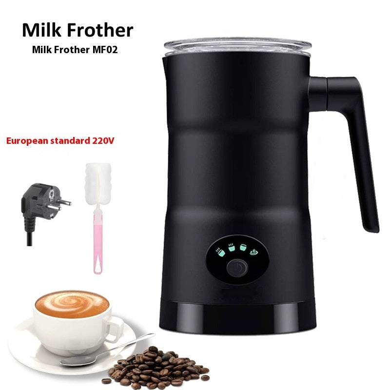 Le Maestro Milk Frother — lifestyle scene