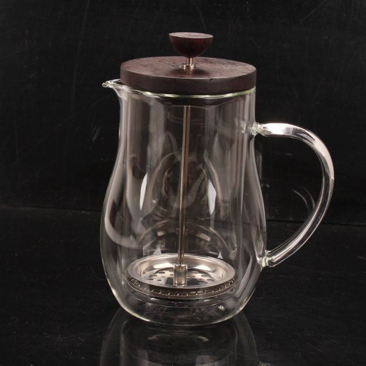 Walnut Glass Press — French Press