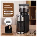 Pro Burr Grinder — in use