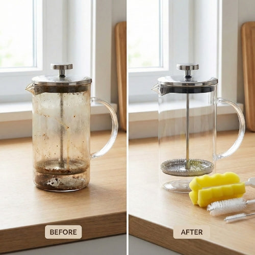 before and after use our kit