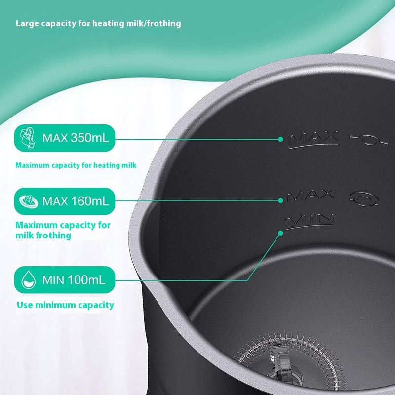 Le Maestro Milk Frother — macro texture