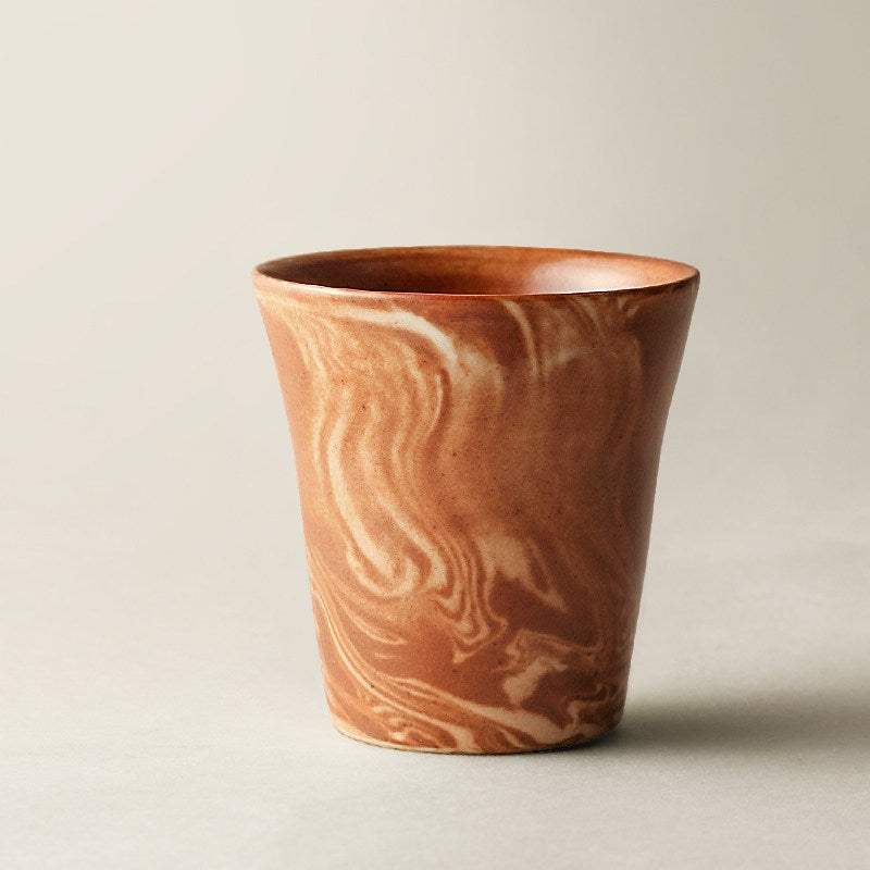 Kintsugi Marbled Mug — macro texture
