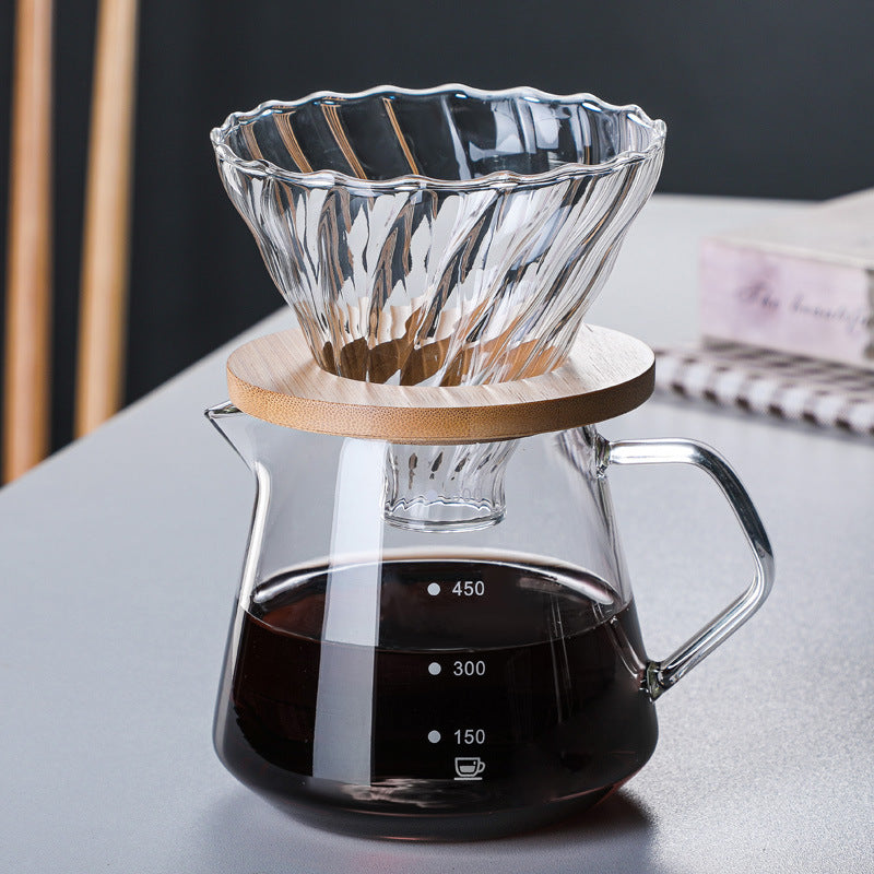 Toscana Pour-Over Set — scale reference