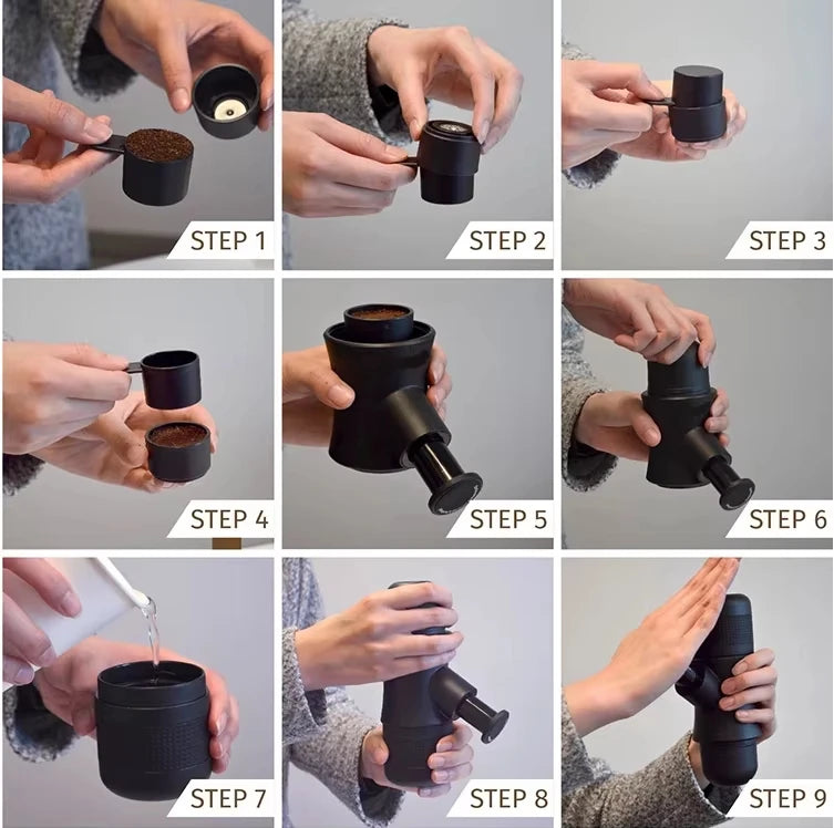 The Nomad Handheld Espresso Press 6