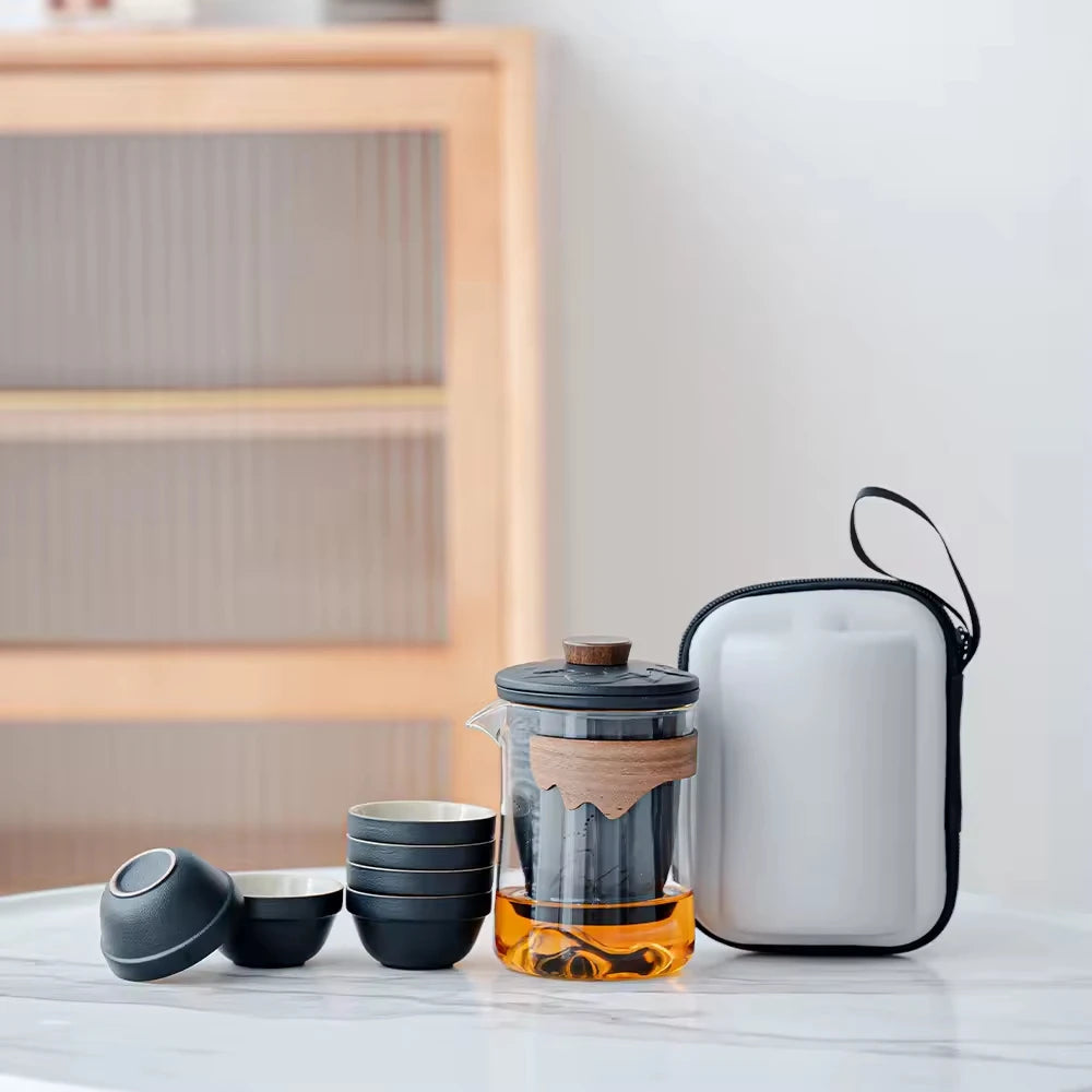 The Journeyman Travel Tea Set 6
