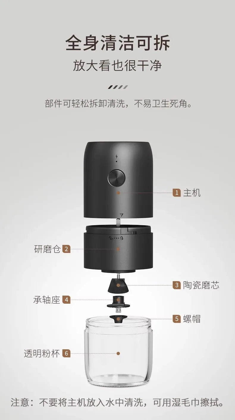 The Atelier Portable Burr Grinder 4