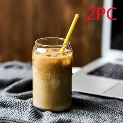 Canister Glass Cup — lifestyle scene