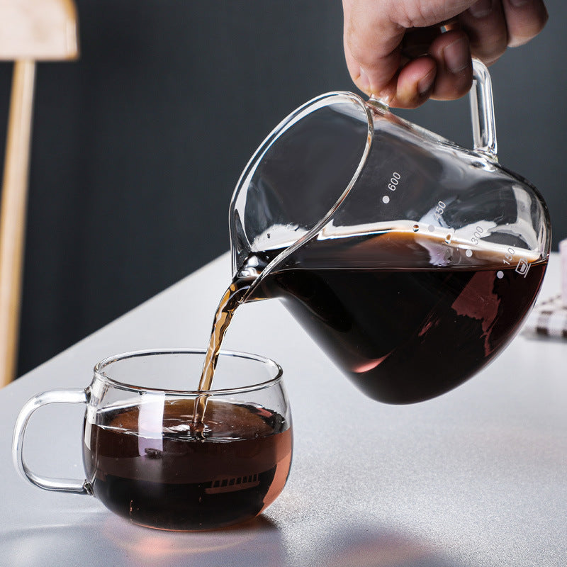 Toscana Pour-Over Set — in use