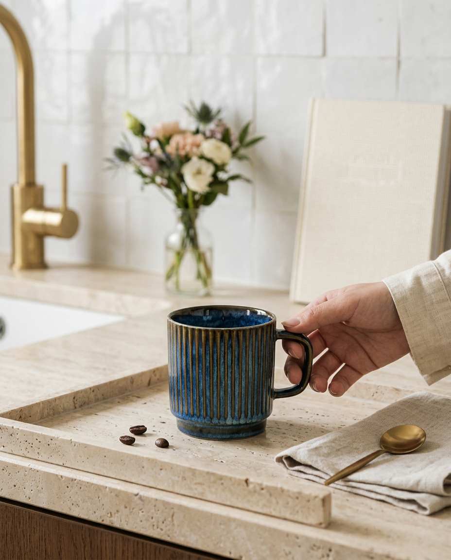 Atelier Fluted Mug — lifestyle_parisien