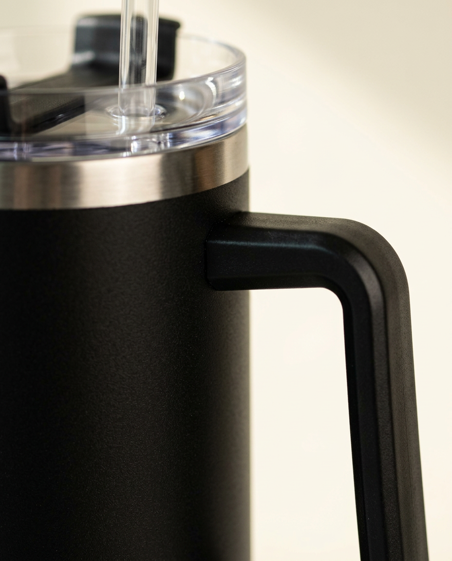 Atelier Steel Tumbler - macro_detail