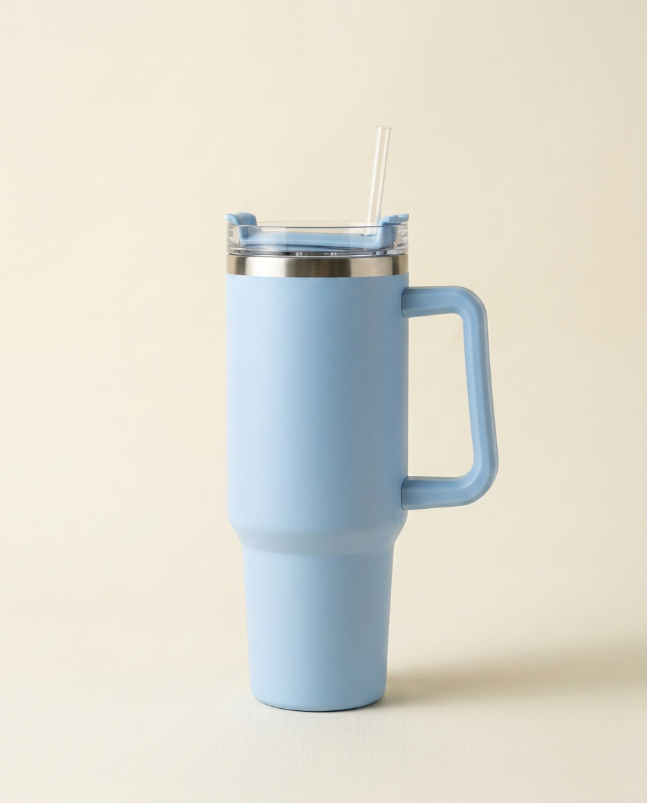 Atelier Steel Tumbler - hero_blue