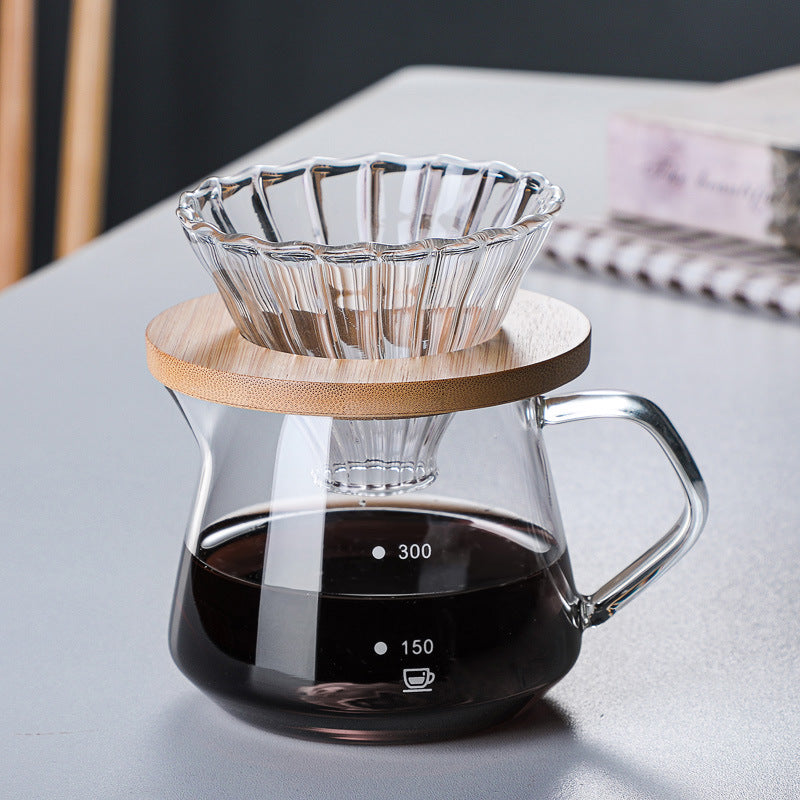 Toscana Pour-Over Set — macro texture