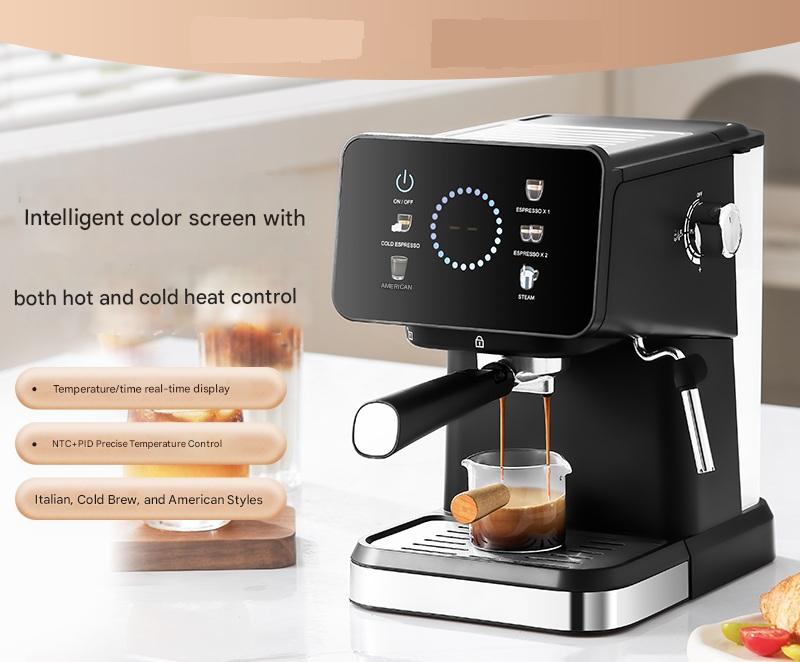 Le Maestro Auto Espresso — anatomy detail
