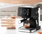 Le Maestro Auto Espresso — anatomy detail
