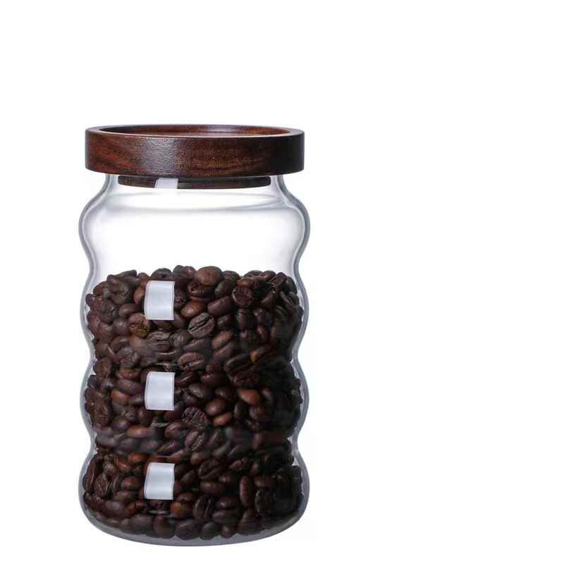 Ripple Glass Canister — lifestyle scene