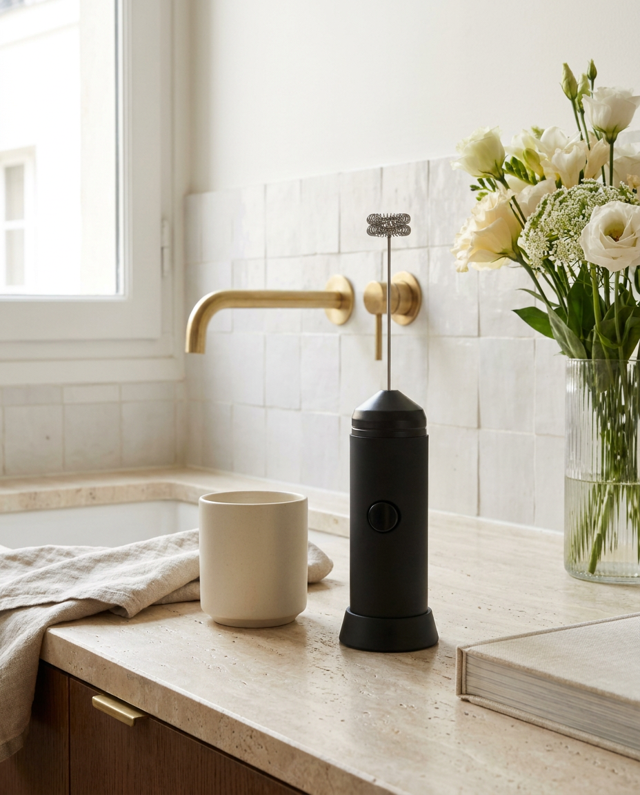 Bench Hand Frother - lifestyle_parisien