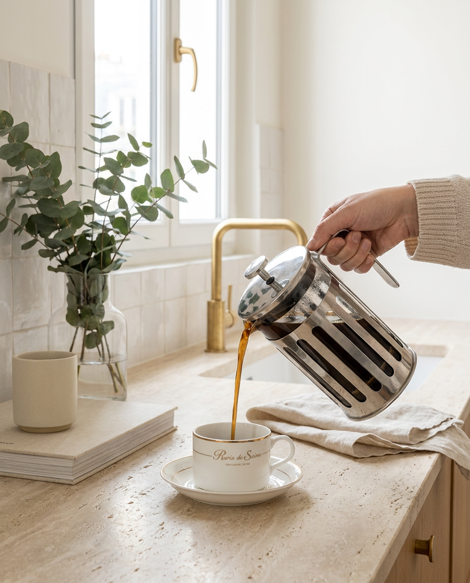 Bench Stainless Press - lifestyle_parisien
