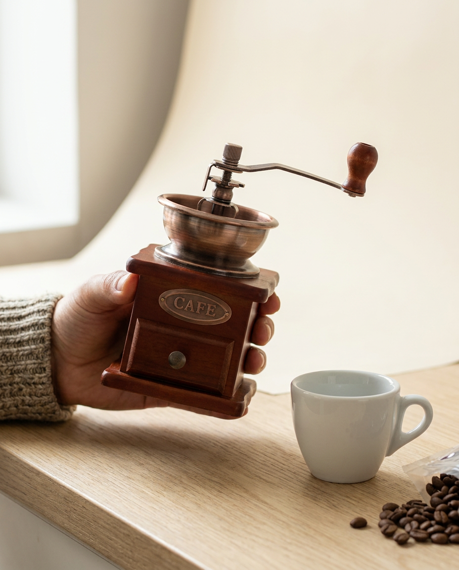 Bottega Pine Grinder - scale