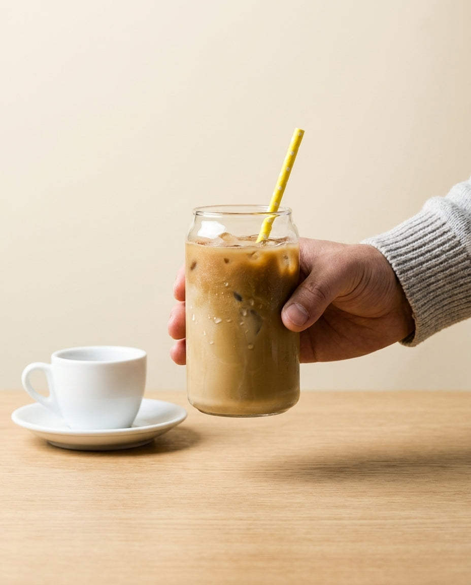 Canister Glass Cup - scale